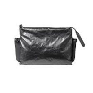Cote&Ciel OB Large Coated Memory Clutch | Jade Black | UNISEX
